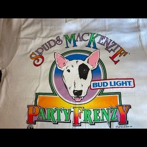 VINTAGE SPUDS MACKENZIE T-SHIRT SIZE XL
